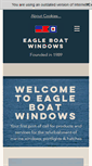Mobile Screenshot of eagleboatwindows.co.uk